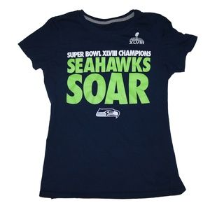 Nike NFL Seattle Seahawks Super Bowl champion tshirt